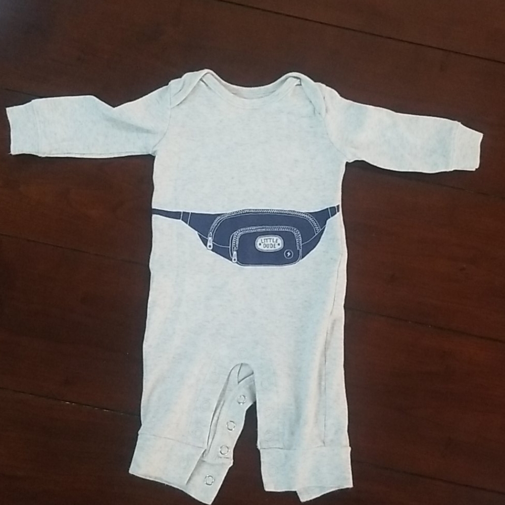 Little Dude Newborn Outfit Fanny Pack